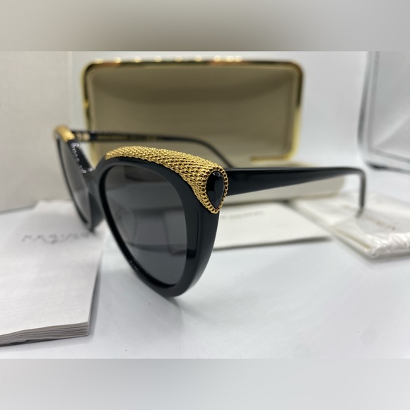 🏆Boucheron 18K GP BC0016S 001.‼️Size 53–19-140‼️Cat Eye made in Italy 🇮🇹🏆 - Picture 4 of 16